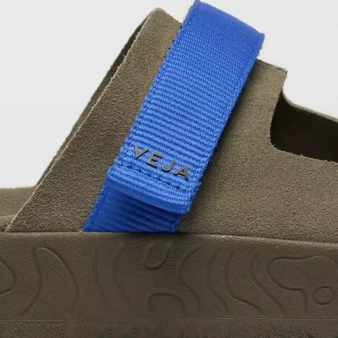 Arpoador Suede Veja X Working Title Kaki