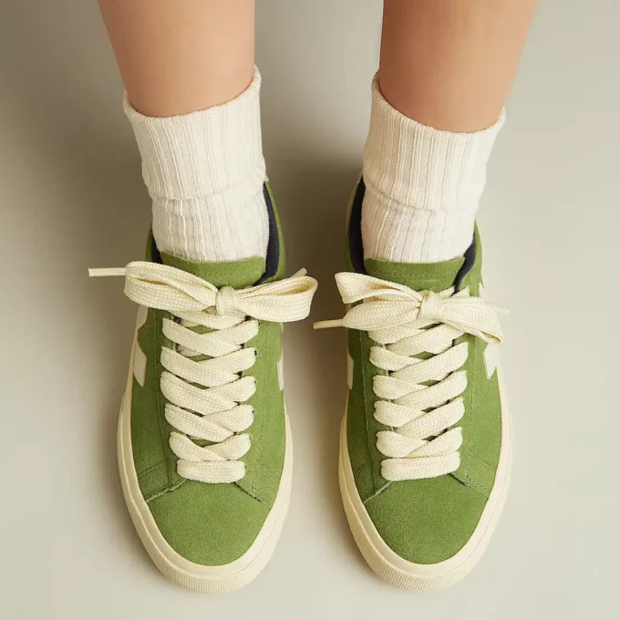 Campo Bold Suede Kiwi Pierre