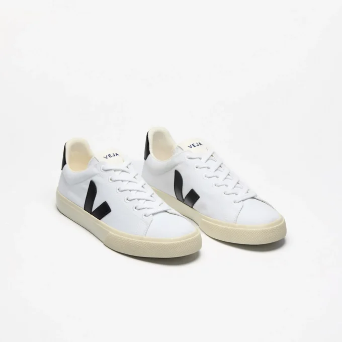 Campo Canvas White Black