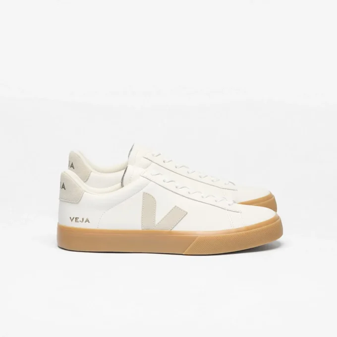 Campo Leather White Natural Natural