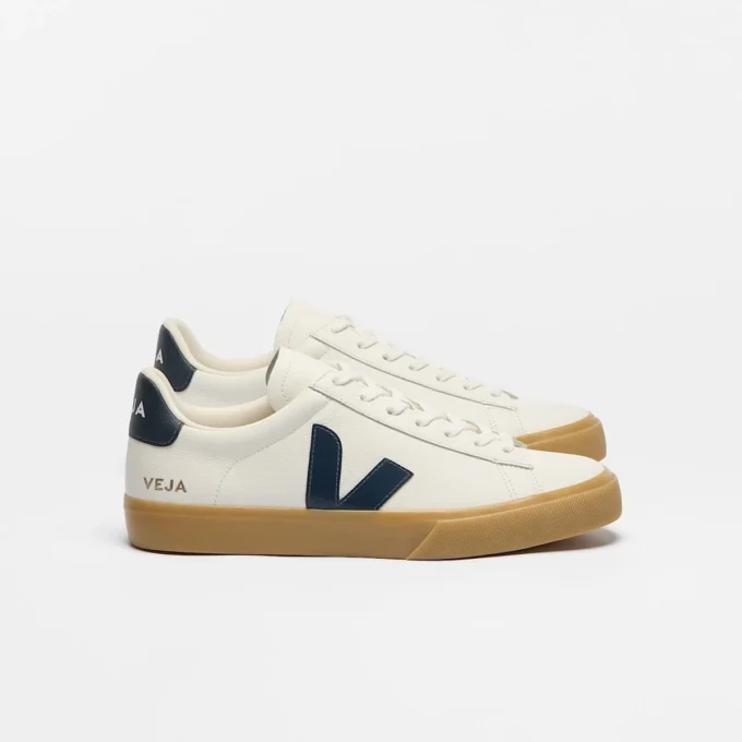 Campo Leather White Nautico Natural