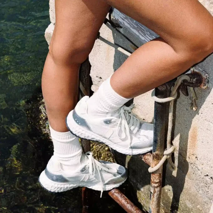 Condor Royale Alveomesh Natural Pierre Silver