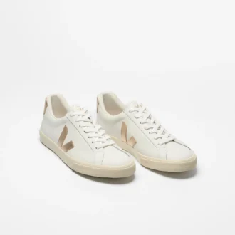 Esplar Leather White Platine