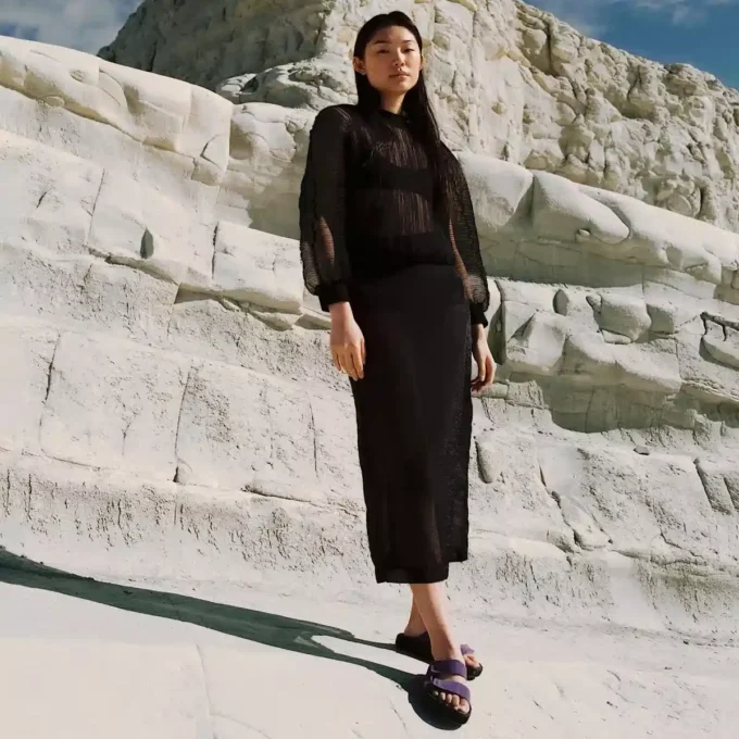 Etna Suede Acai Black