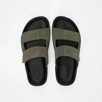 Etna Suede Kaki Black