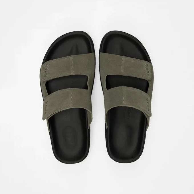 Etna Suede Kaki Black