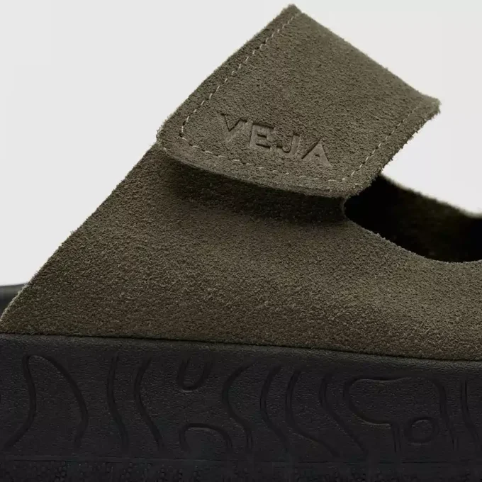 Etna Suede Kaki Black
