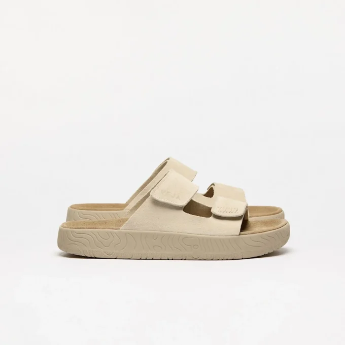 Etna Suede Pierre Almond