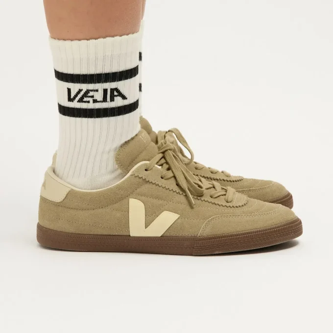 Iconic Socks Cotton White Black