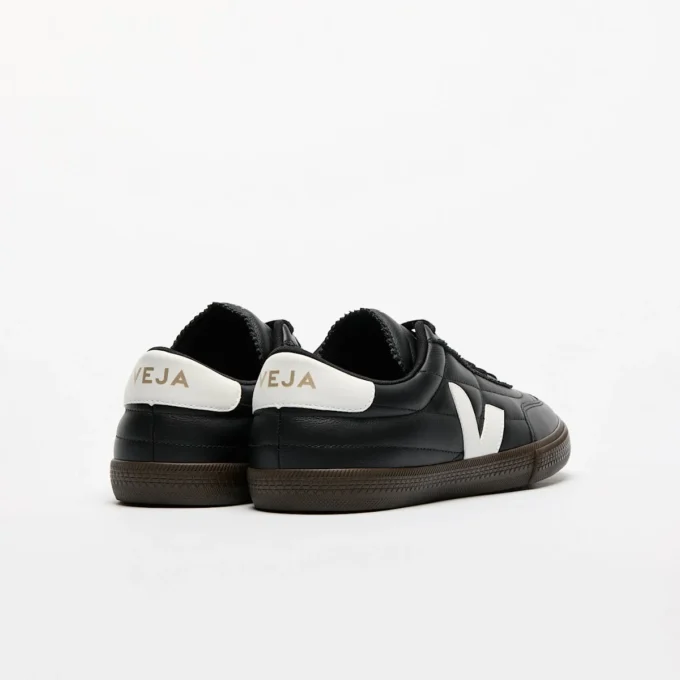 Panenka Leather Black White