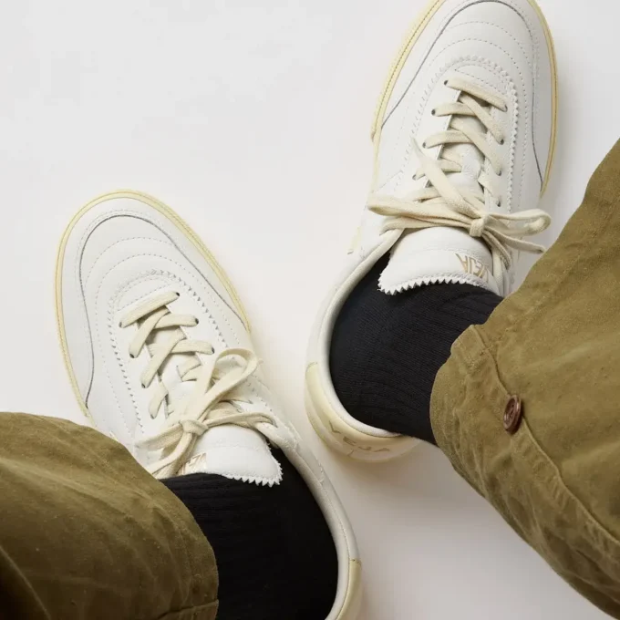 Panenka Leather White Calcaire