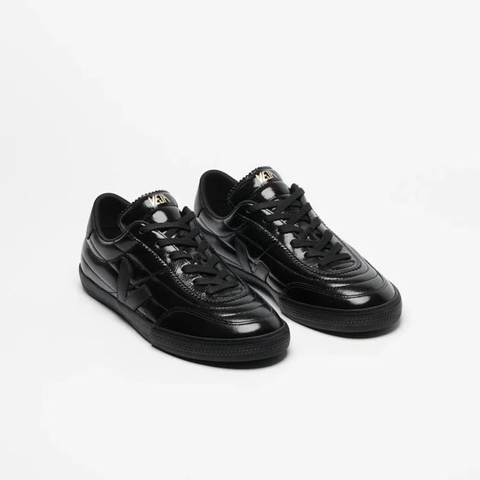 Panenka Patent Leather Black