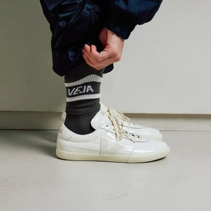 Panenka Patent Leather Off White Natural