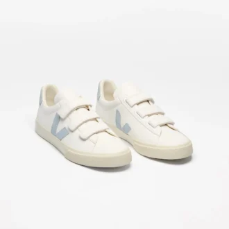 Recife Leather White Steel