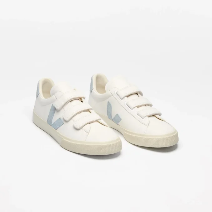 Recife Leather White Steel