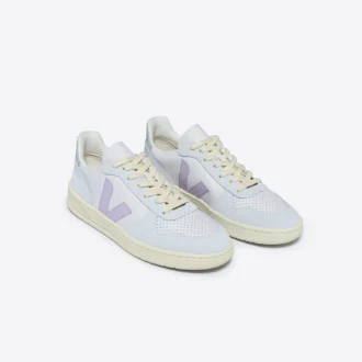 V-10 Leather Gravel Parme Menthol