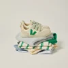 V-10 Leather Veja X Bonpoint Pure Emeraude