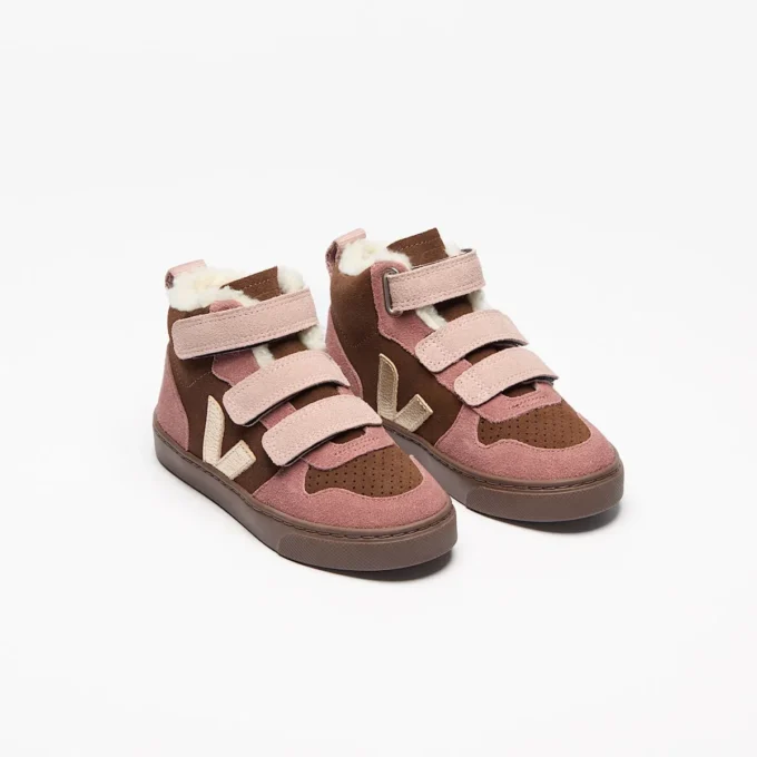 V-10 Mid Fured Suede Walnut Platine Bark