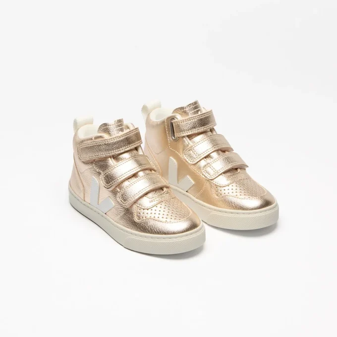 V-10 Mid Leather Platine Whte