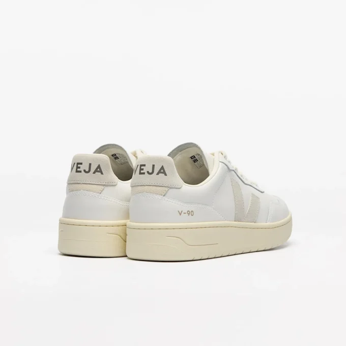 V-90 Leather White Natural