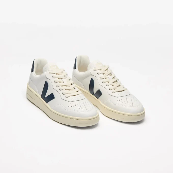 V-90 Leather White Nautico