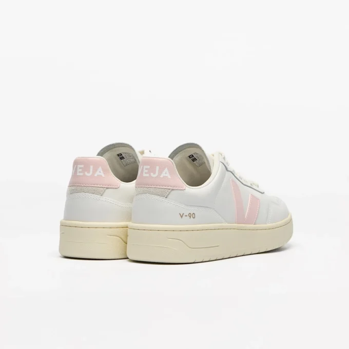 V-90 Leather White Petale