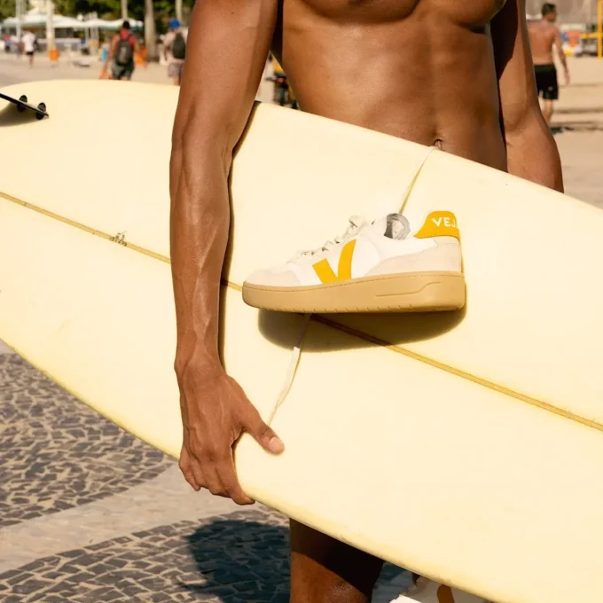 V-90 Leather White Toscane Natural