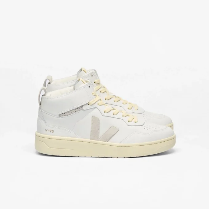 V-95 Leather White Natural