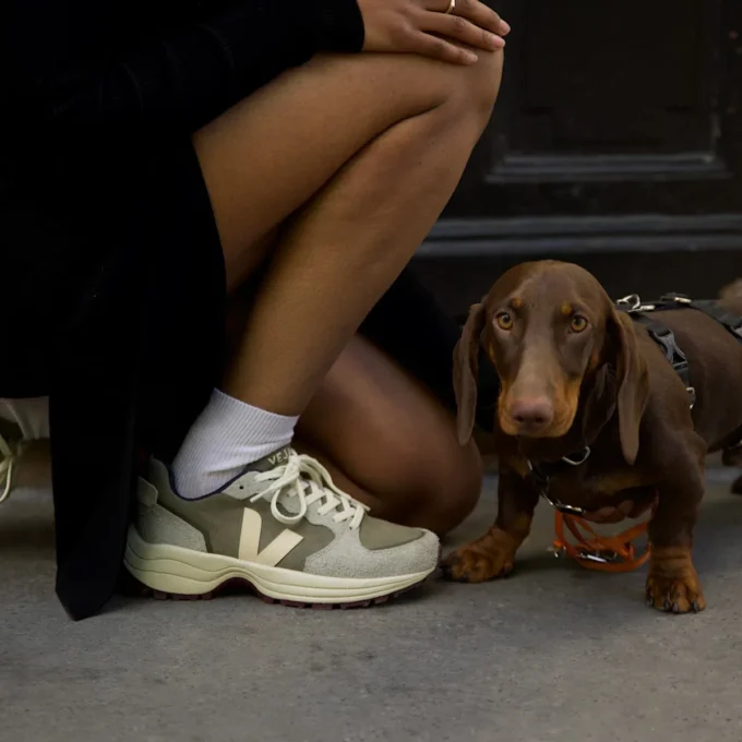 Venturi Ii Suede Kaki Sable