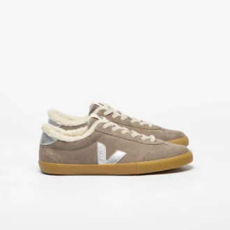 Volley Fured Suede Moonrock Silver