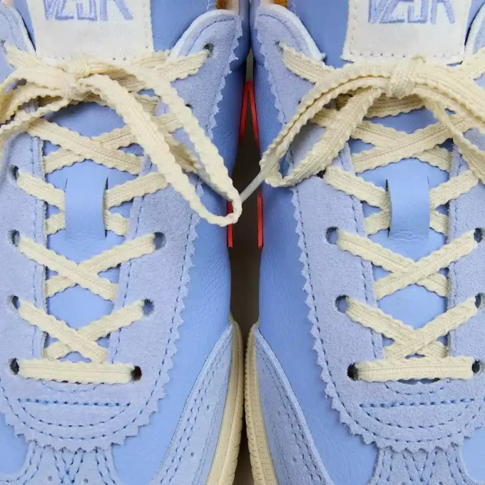 Volley Leather Olympe Orange Fluo Calcaire