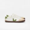 Volley Leather White Kiwi Bark