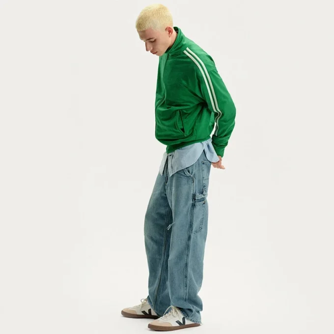 Volley Leather White Nautico Bark