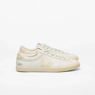 Volley Signature Leather White Calcaire