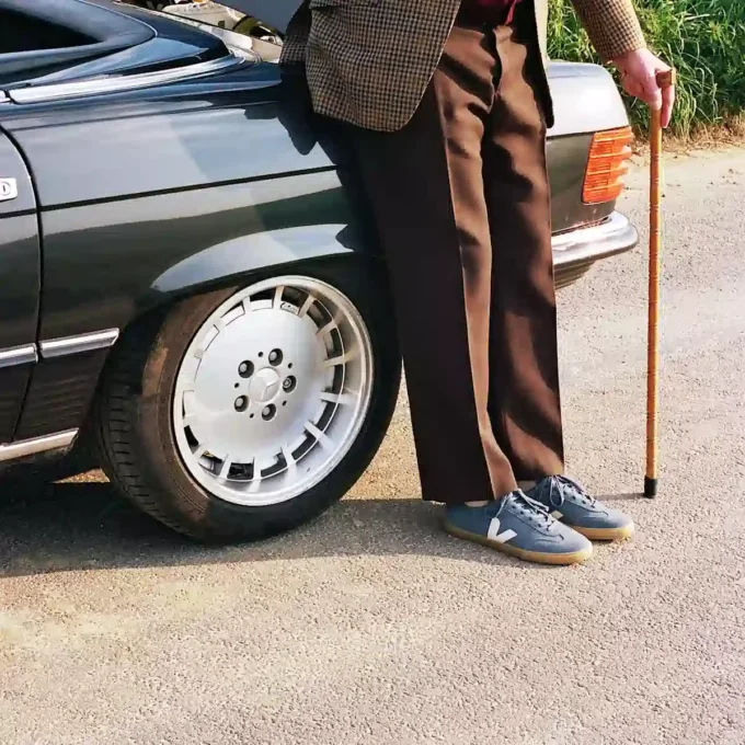 Volley Suede California Pierre Natural