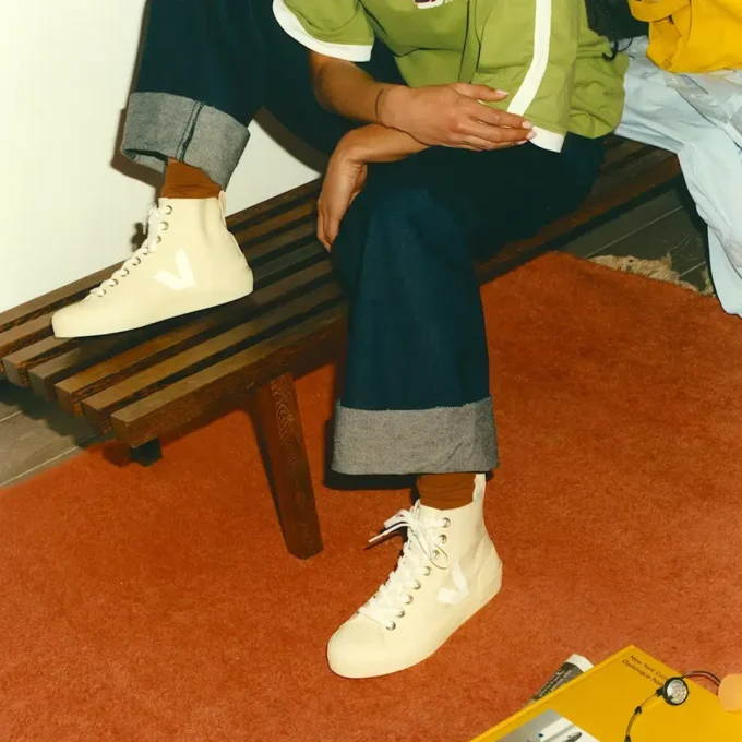 Wata Ii Canvas Butter White Butter Sole